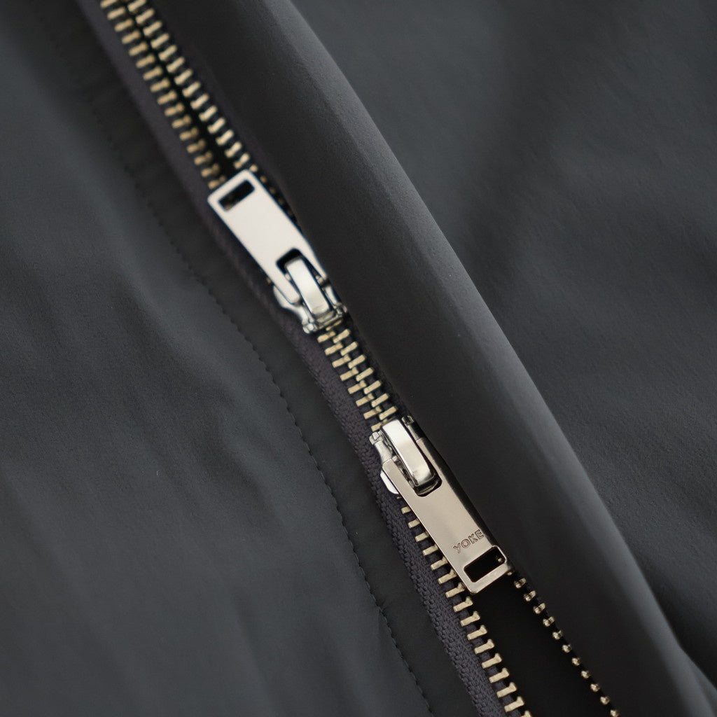 Nylon Puffer Stand Blouson #Charcoal [YK26FW01350B]