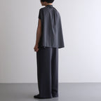 Satin Easy Wide Pants #C.GRAY [GL241-40226B]