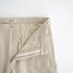 HOMESPUN TWEED PAINTER PANTS #IVORY BEIGE [A26AP03HT]