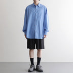 Wool Washer Tropical 2Pleated Easy Shorts #CARBON [YK26SS01174P]