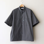 Solotex Twill S/S Oversized Box Shirt #GRAY [GM251-50323B]