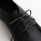 SOFT LEATHER LACE-UP SHOES #BLACK [A26AS02QD]