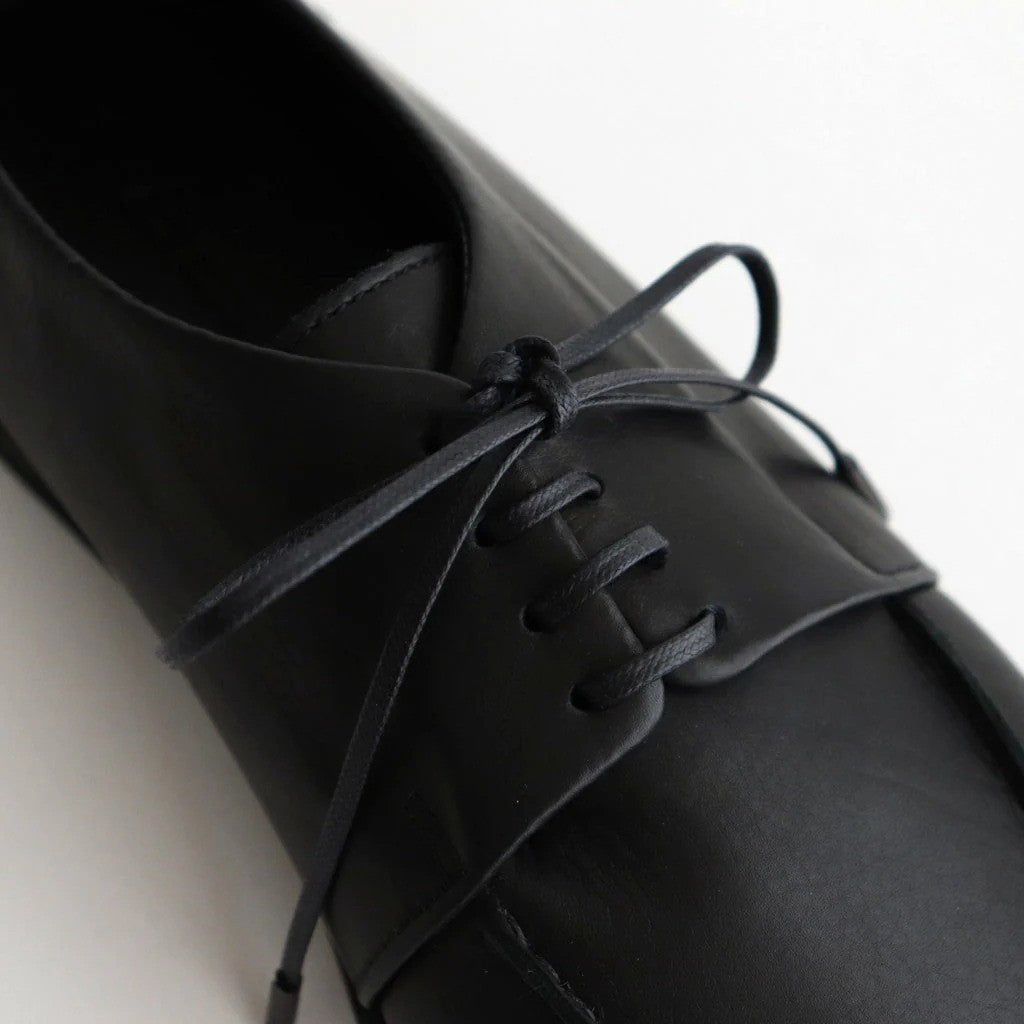 SOFT LEATHER LACE-UP SHOES #BLACK [A26AS02QD]