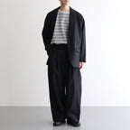 男性モデル(ハラ):172cm 58kg 着用サイズ：1