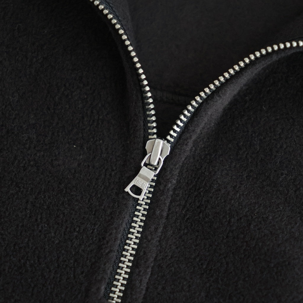 Tourist Fine Fleece Half Zip-up #BLACK [AOFWTS003]