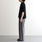Wool Washer Tropical 2pleated Easy Trousers #GRAY [YK26SS01173P]