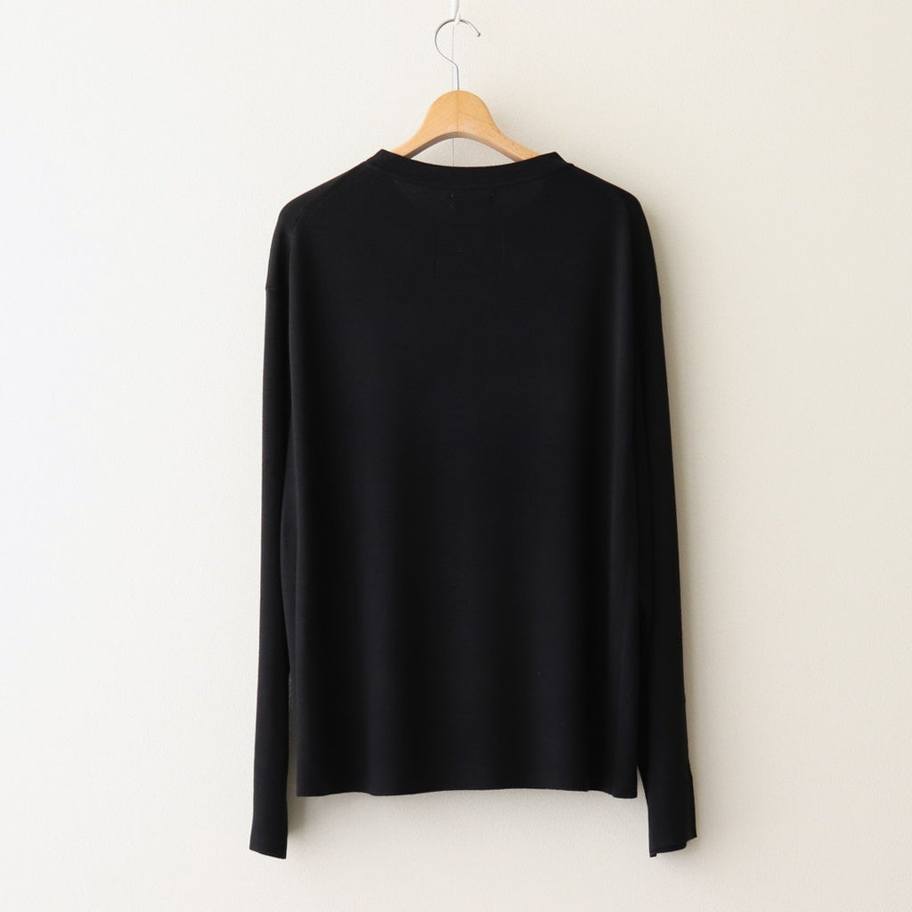 ARNE SHIRT #BLACK [NG25S-KSW04]