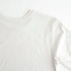SUVIN 60/2 PERFECT SHORT-SLEEVE T-SHIRT #WARM WHITE [KKAGLM0013]