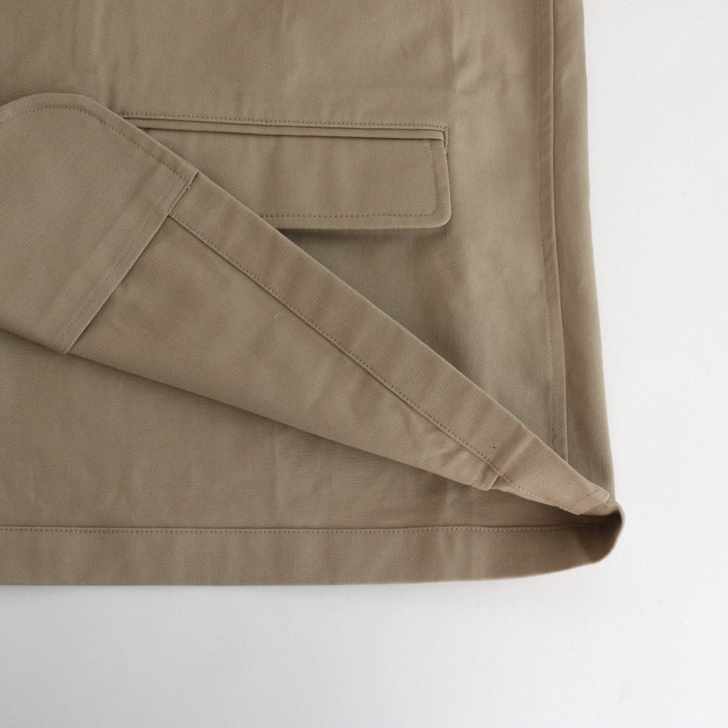 CORPORATE CHINO JACKET #BEIGE [FSC241-20090B]
