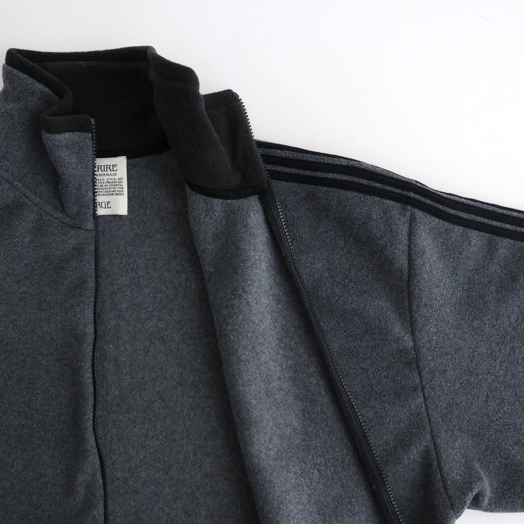 Fleece Loose Fit Track Jacket #DK.GREY [I25AW-BC120]