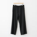 Extra Fine Wool Easy Wide Pants #BLACK [GM251-40093B]