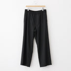 Extra Fine Wool Easy Wide Pants #BLACK [GM251-40093B]