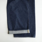 Wide Denim Pants #INDIGO [ID-PT61]