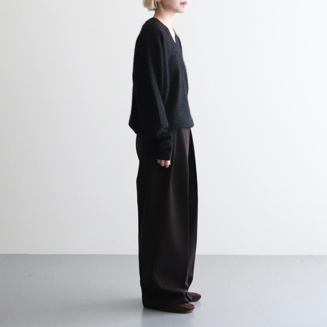 女性モデル(マツオ):156cm　着用サイズ:36