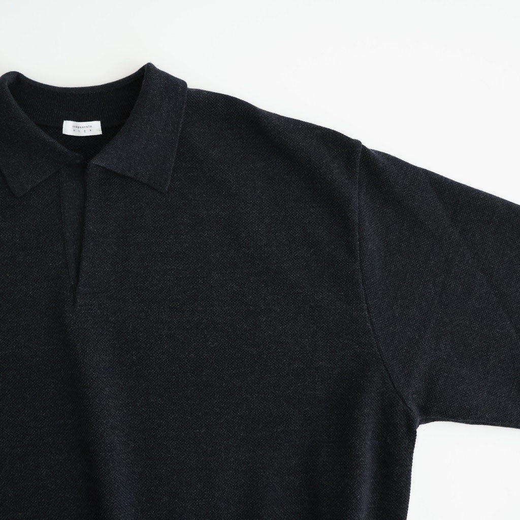 Co/Wo Moss Stitch Skipper #BLACK [2603-002]