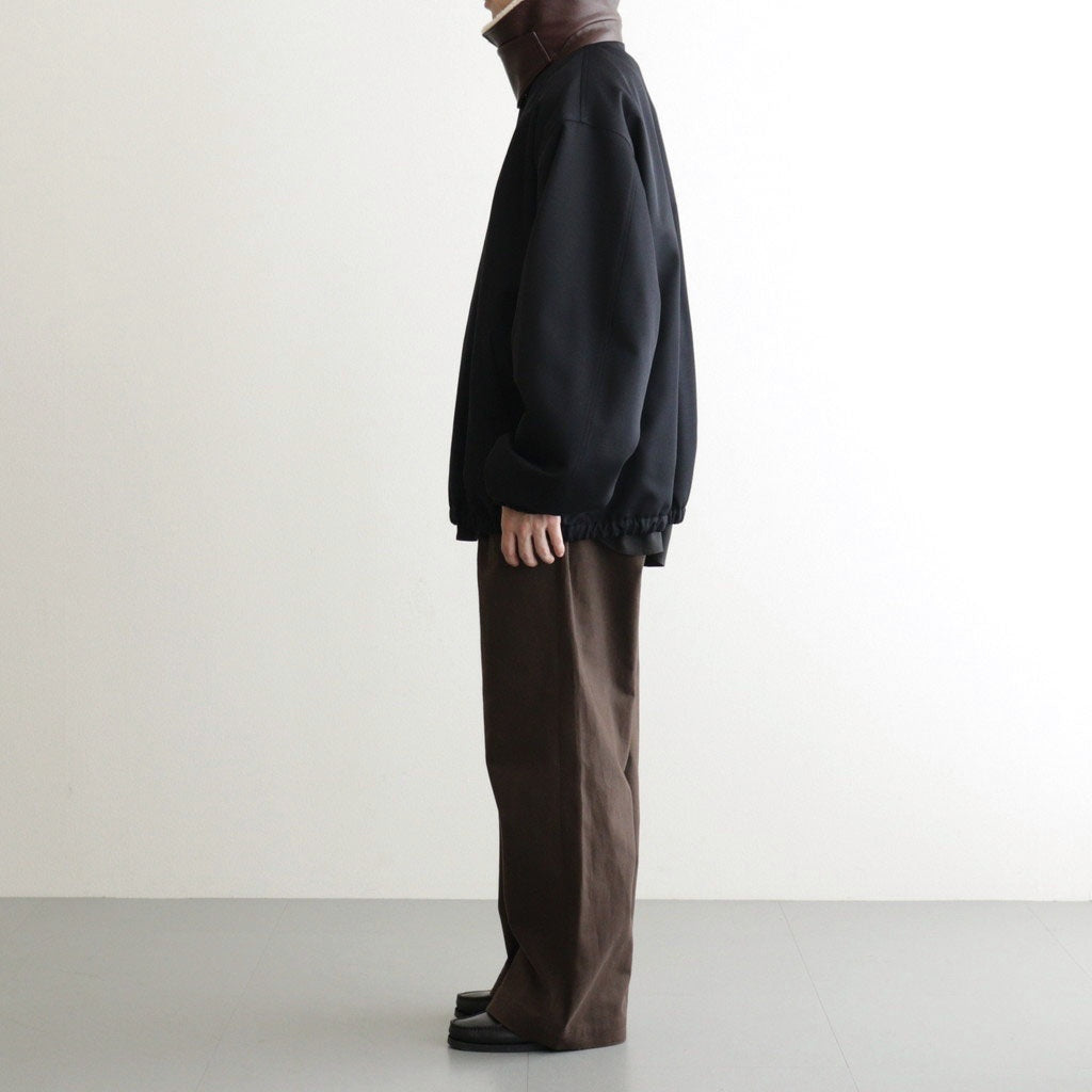 MOUTON COLLAR PADDED JACKET #DARK NAVY [ST.1377]