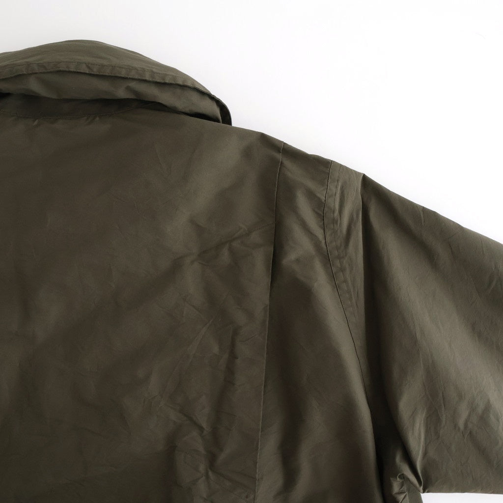 KATHARINE HAMNETT Recycle Polyester Half Coat #OLIVE [YK25FW01128C-KH]