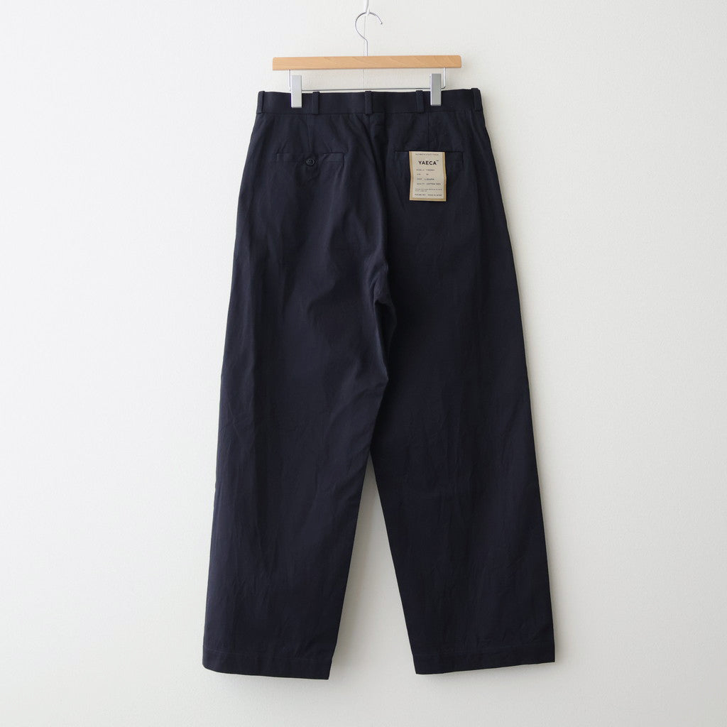 Chino Trousers - Wide Straight #NAVY [11052601]