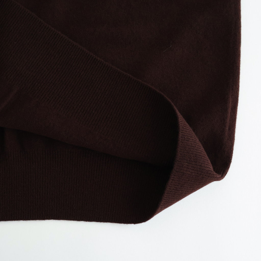 Fine Gauge Crewneck Sweater #BROWN [YK25FW01127S]