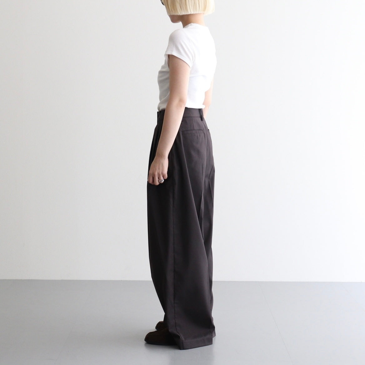 女性モデル(マツオ):156cm　着用サイズ:36