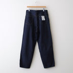 HEMP DENIM PANTS - WIDE TAPERED #indigo [34-10.5H]