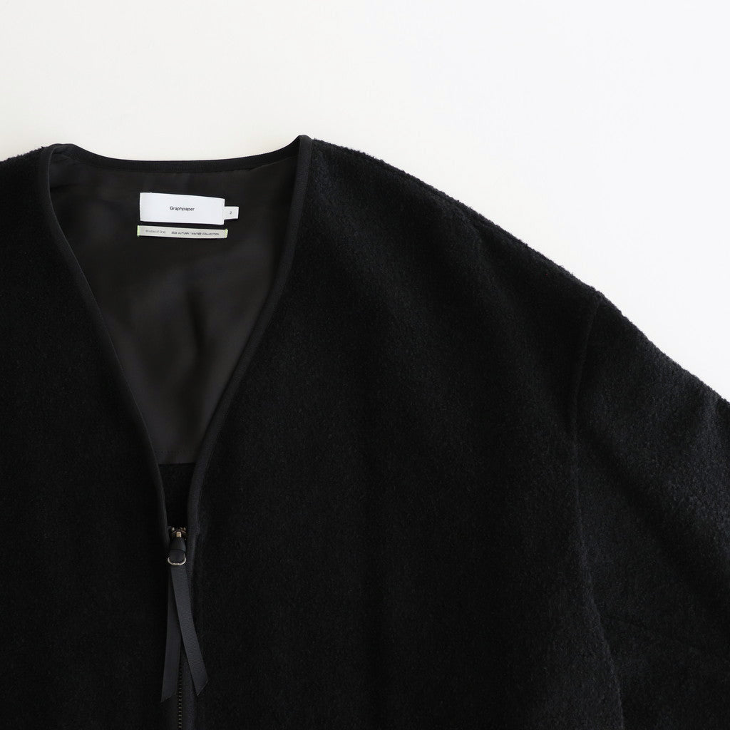 Tri Spin Loop Cardigan BLACK GU243 10051