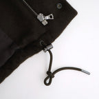 BABY CAMEL FLANNEL DOWN BLOUSON #DARK BROWN [A25AB02BF]