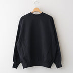 LIGHT OZ CREW NECK SWEAT - COLLEGE #BLACK [FSC253-70017]