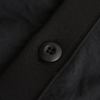 シルケット裏毛 カーディガン #BLACK [HN-T001-051]