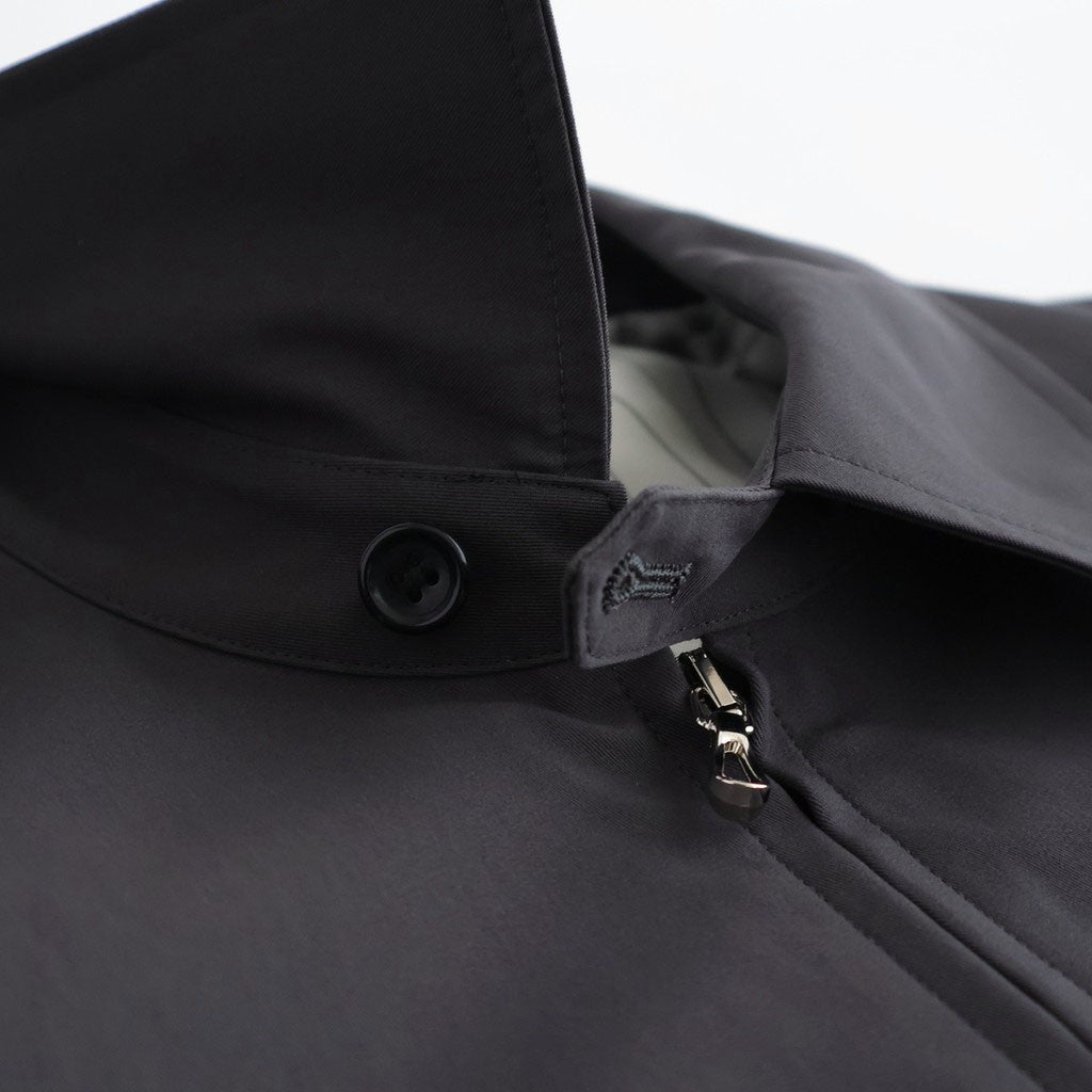 Brushed Cotton Gabardine Swing Top Jacket #CHARCOAL [GM261-30394]