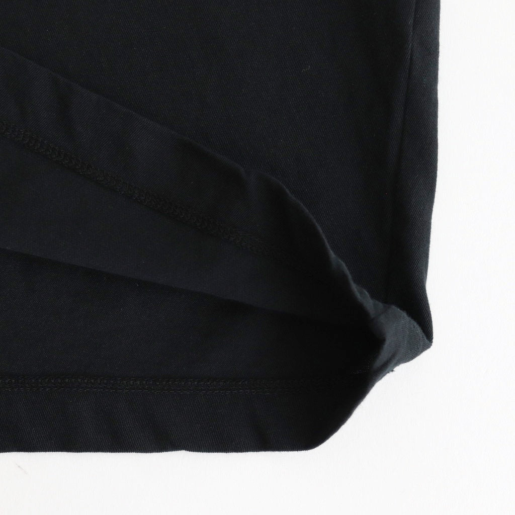 FRESCA SINGLE JERSEY TIGHT FIT T-SHIRT #BLACK [KKAGGM0402]