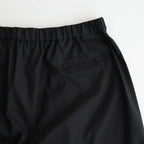 Solotex Twill Wide Chef Shorts #BLACK [GM261-40164B]