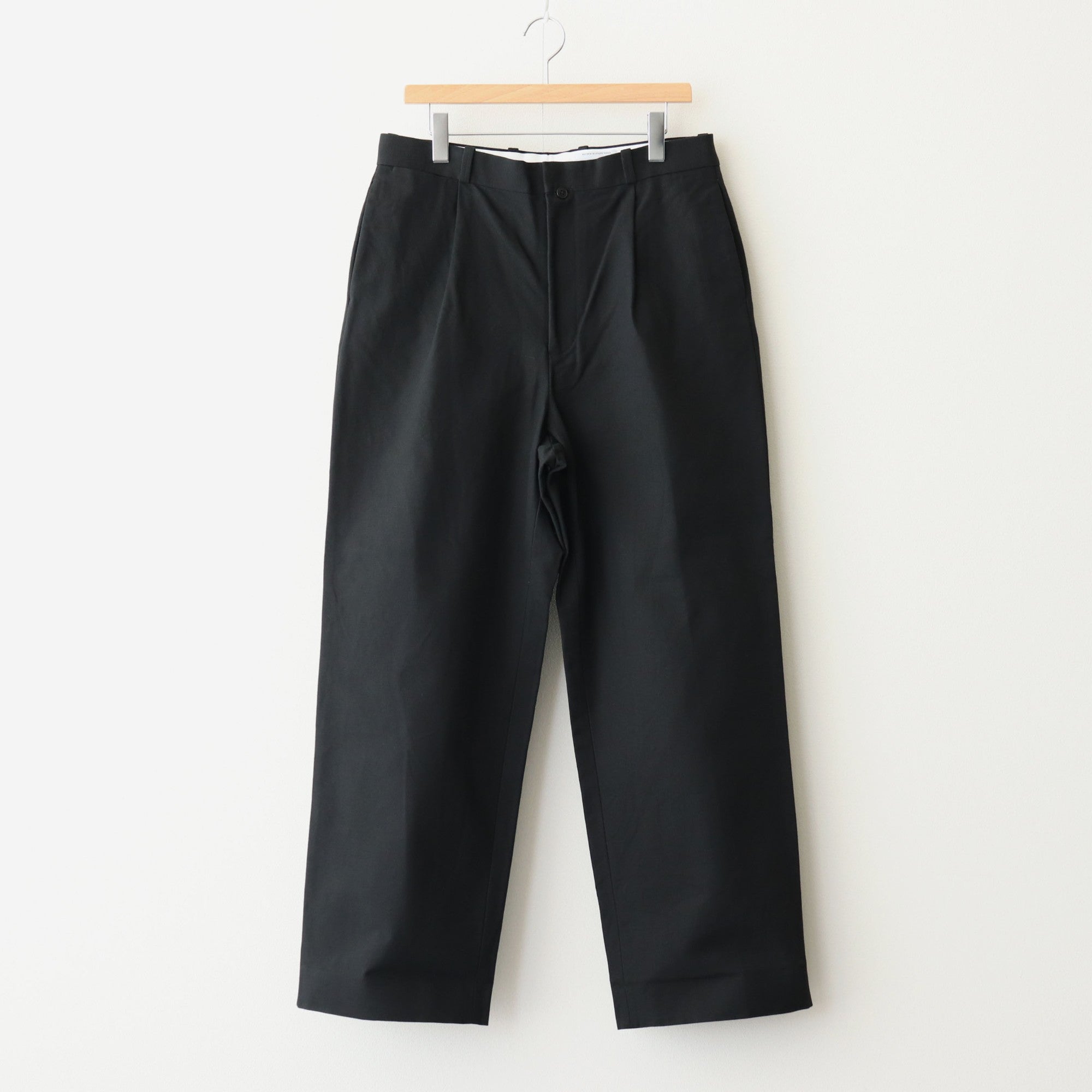 chino tuck straight #d.navy [15635]