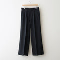 3pleated Wide-leg Trousers #BLACK [YK26SS01170P]