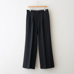 3pleated Wide-leg Trousers #BLACK [YK26SS01170P]
