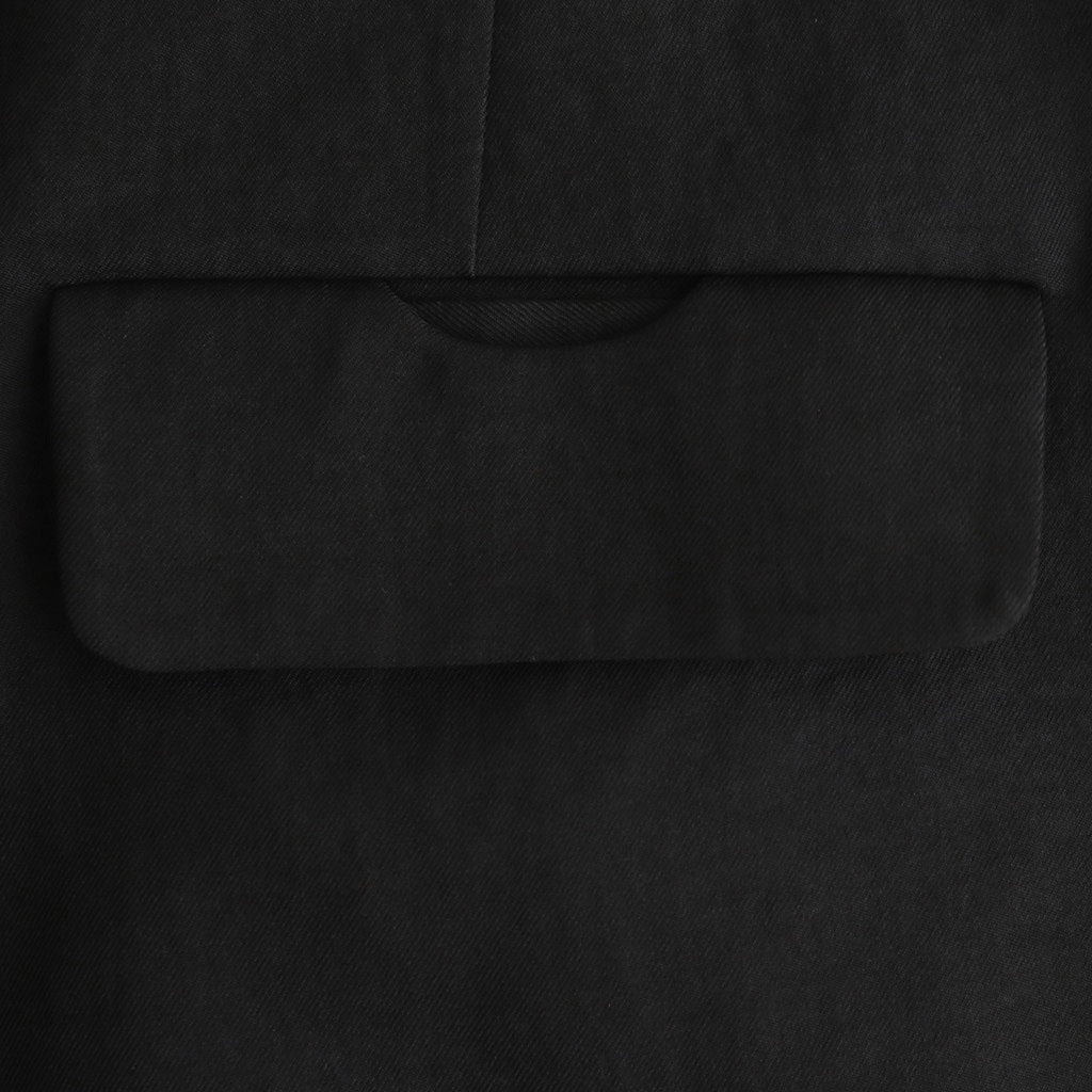 ドライポリシンプル2タックワイドPT #BLACK [D125-P453]