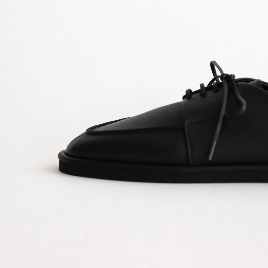 SOFT LEATHER LACE-UP SHOES #BLACK [A26AS02QD]