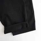 CORPORATE WIDE EASY PANTS #BLACK STRIPE [FSC263-40169B]
