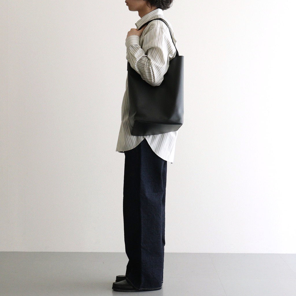 LEATHER SHOULDER BAG - M MADE BY AETA #BLACK [A26AB02AE]