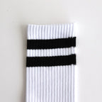 2-PACK LINE CREW SOCKS #BLACK [FSP244-90095]