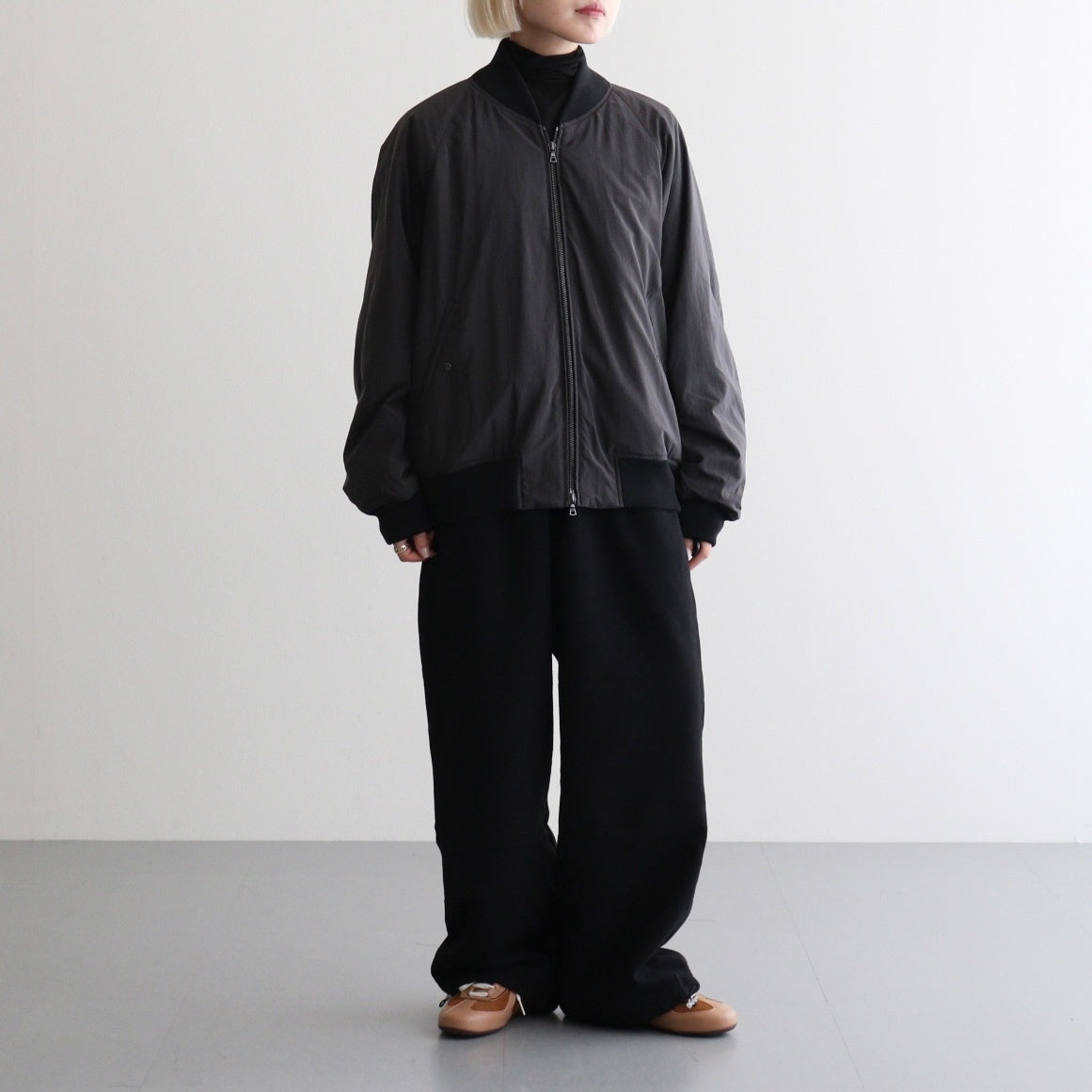 女性モデル(マツオ):156cm　着用サイズ:2