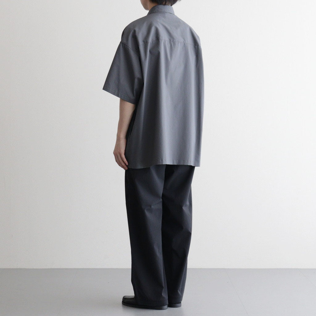 Solotex Twill S/S Oversized Box Shirt #GRAY [GM261-50159B]