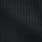 Soft Wool Triangle Stole #BLACK [GU263-90601]