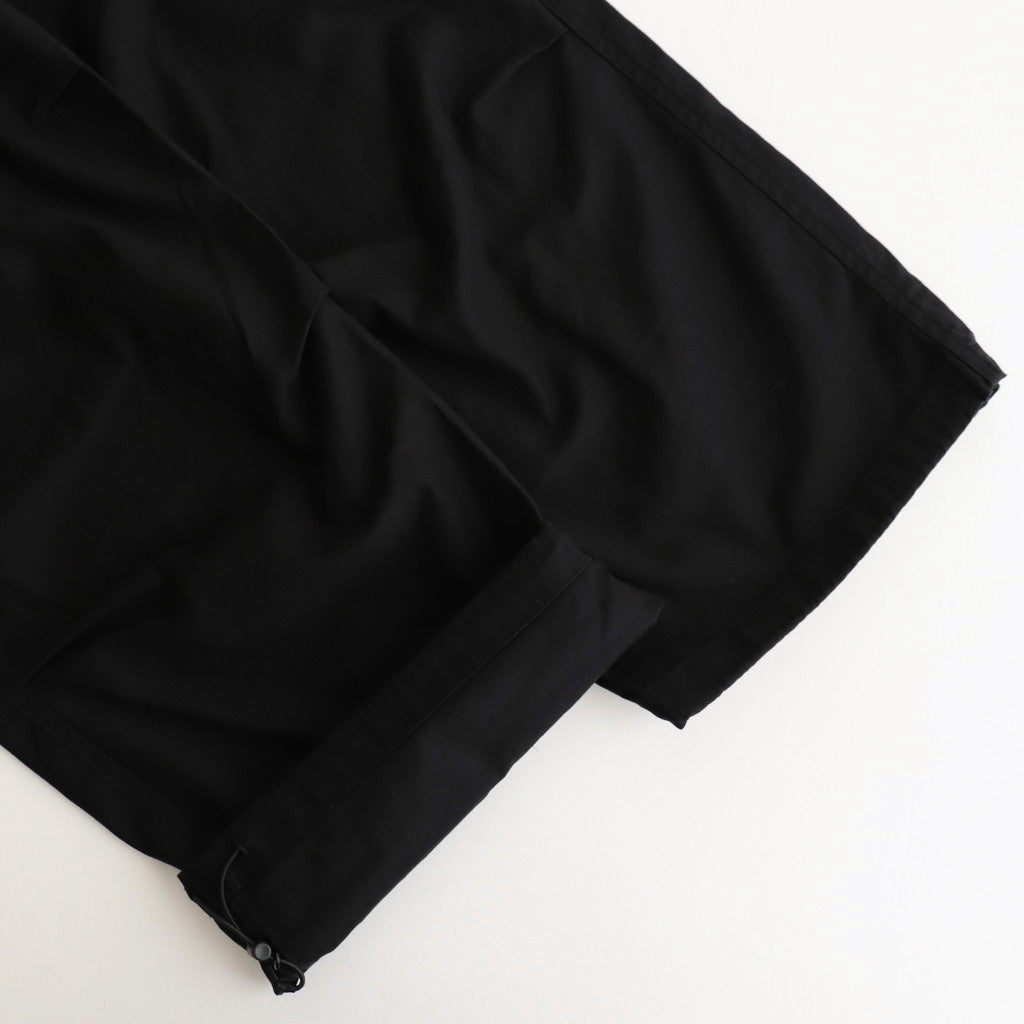 BACK SATEEN FIELD PANTS #BLACK [FSC251-40137]