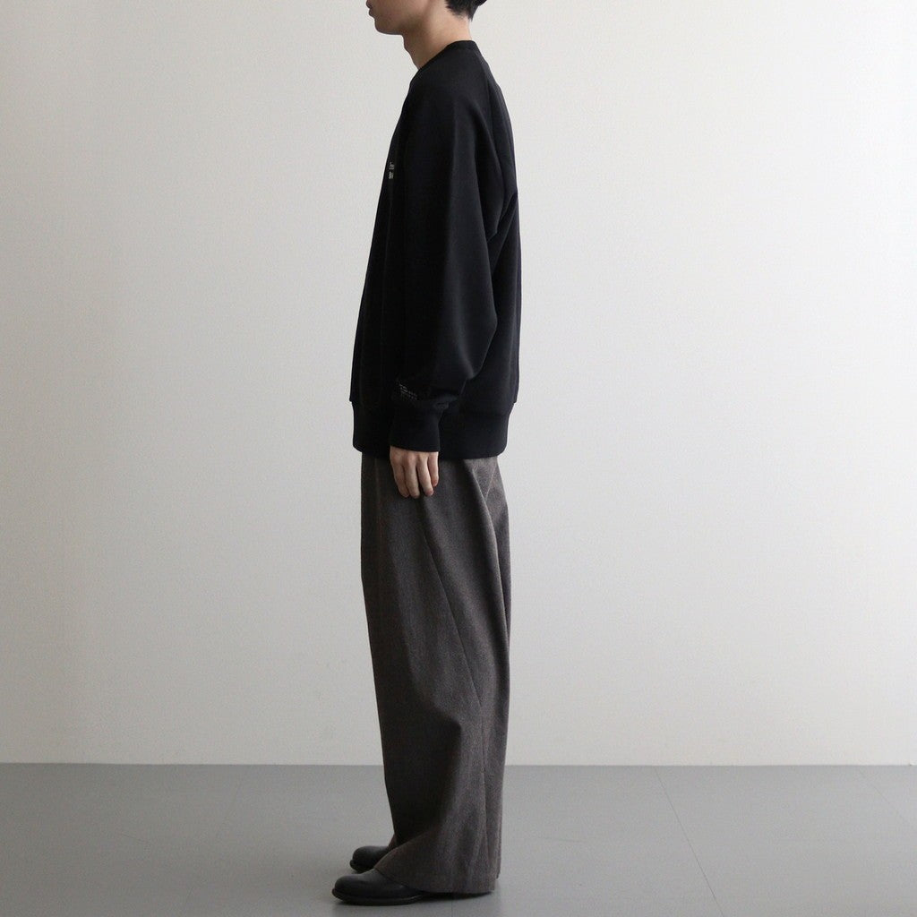 VIBTEX for FreshService SWEAT CREW NECK PULLOVER #BLACK [FSC244-70178B]