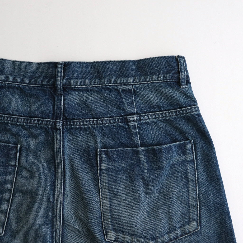 6ポケットオーバーダイデニムバギーPT #INDIGO [D125-P539]