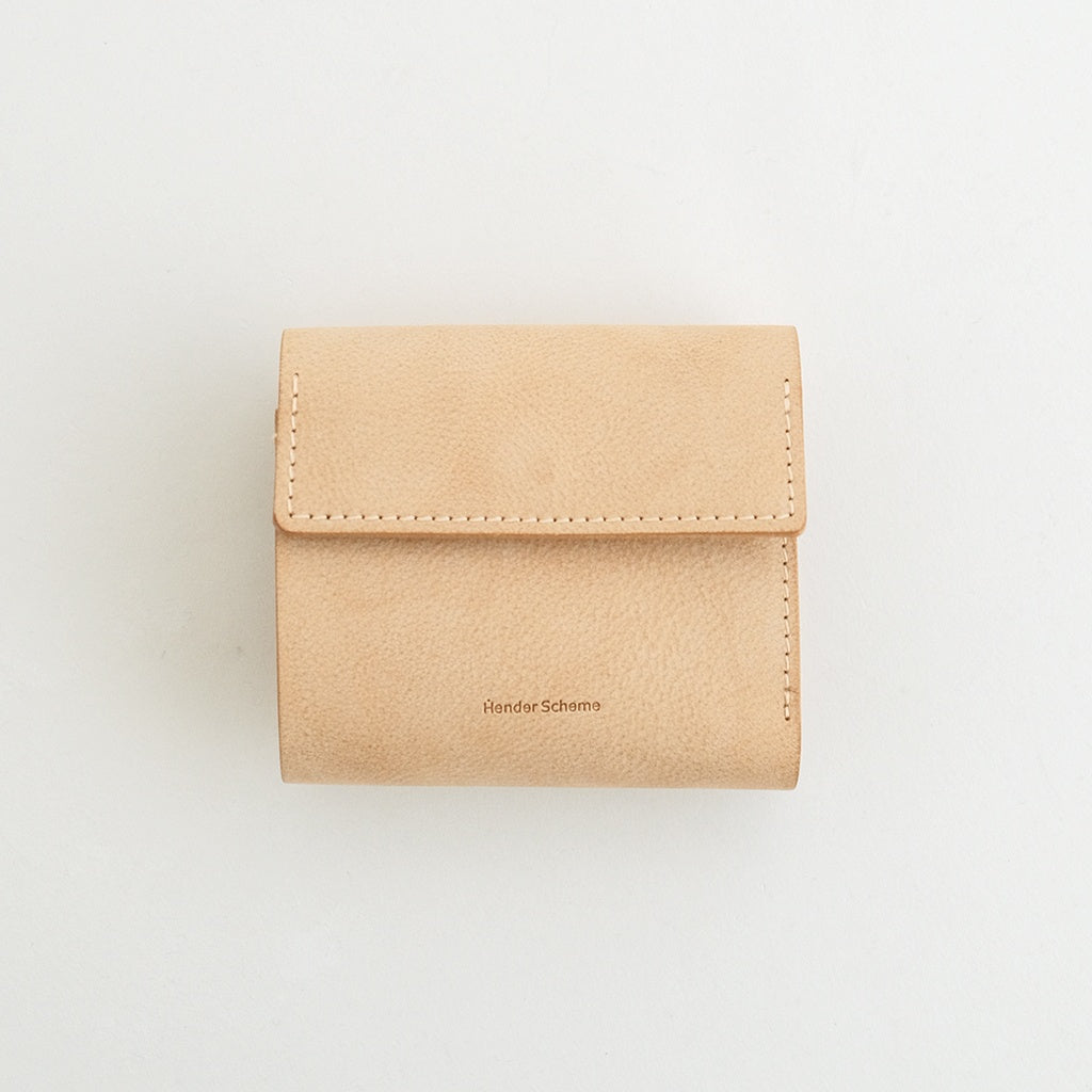 clasp wallet #natural [li-rc-clw]