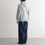 Selvage Denim Belted Pants #INDIGO_DARK FADE [GU261-40064DB]