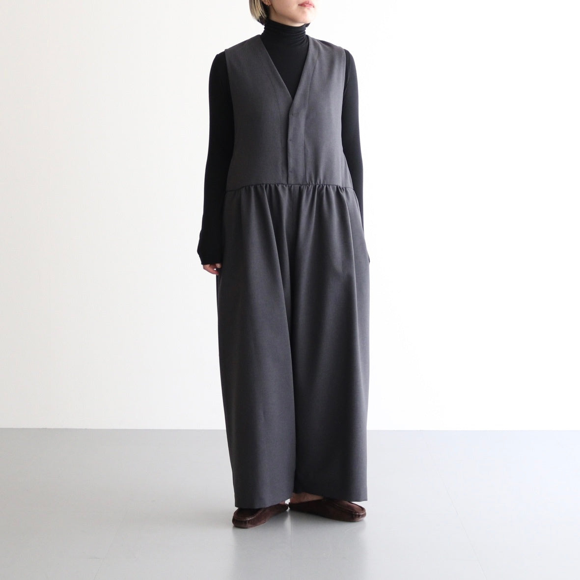 女性モデル(マツオ):156cm　着用サイズ:2