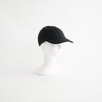 WASHABLE TWILL STANDARD CAP #BLACK [NO.301366]